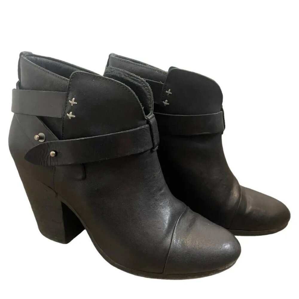 Rag & Bone Harrow Leather Ankle Boots